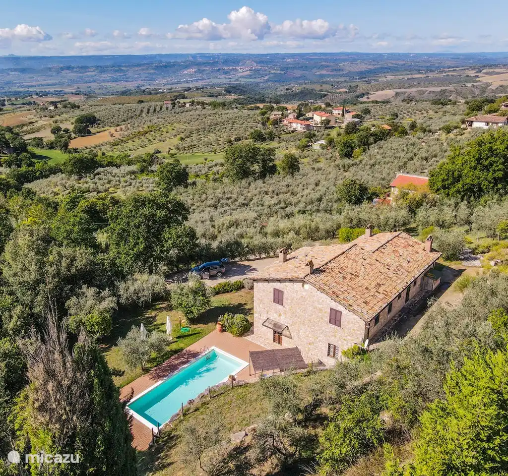 Huis met privé zwembad nabij Orvieto