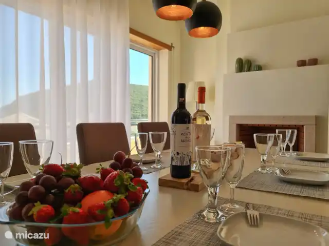 Villa de luxe Sesimbra coin secret | Portugal, Côte de Lisbonne, Sesimbra - villa Salon avec table pour facilement 10 personnes