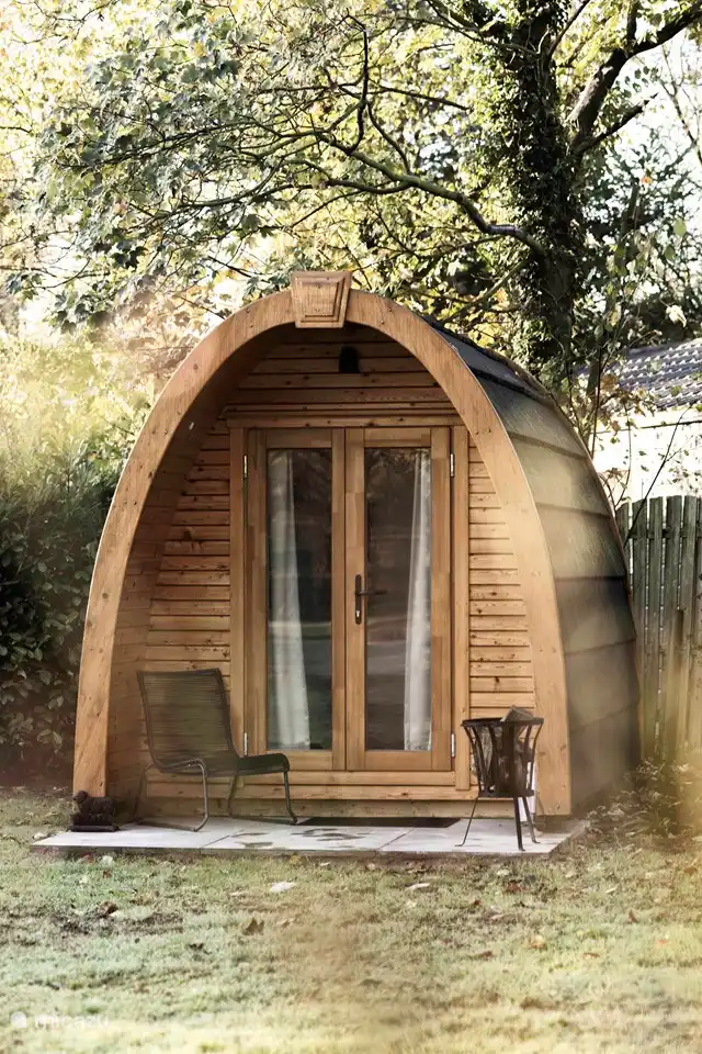 Winziges Haus! Hier können Sie die Nacht verbringen.