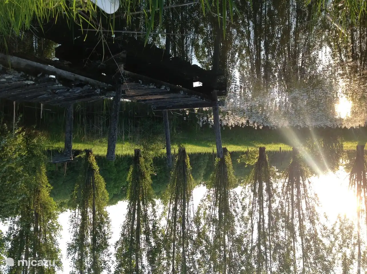 Etang à côté de La Bergerie, attention aux petits.