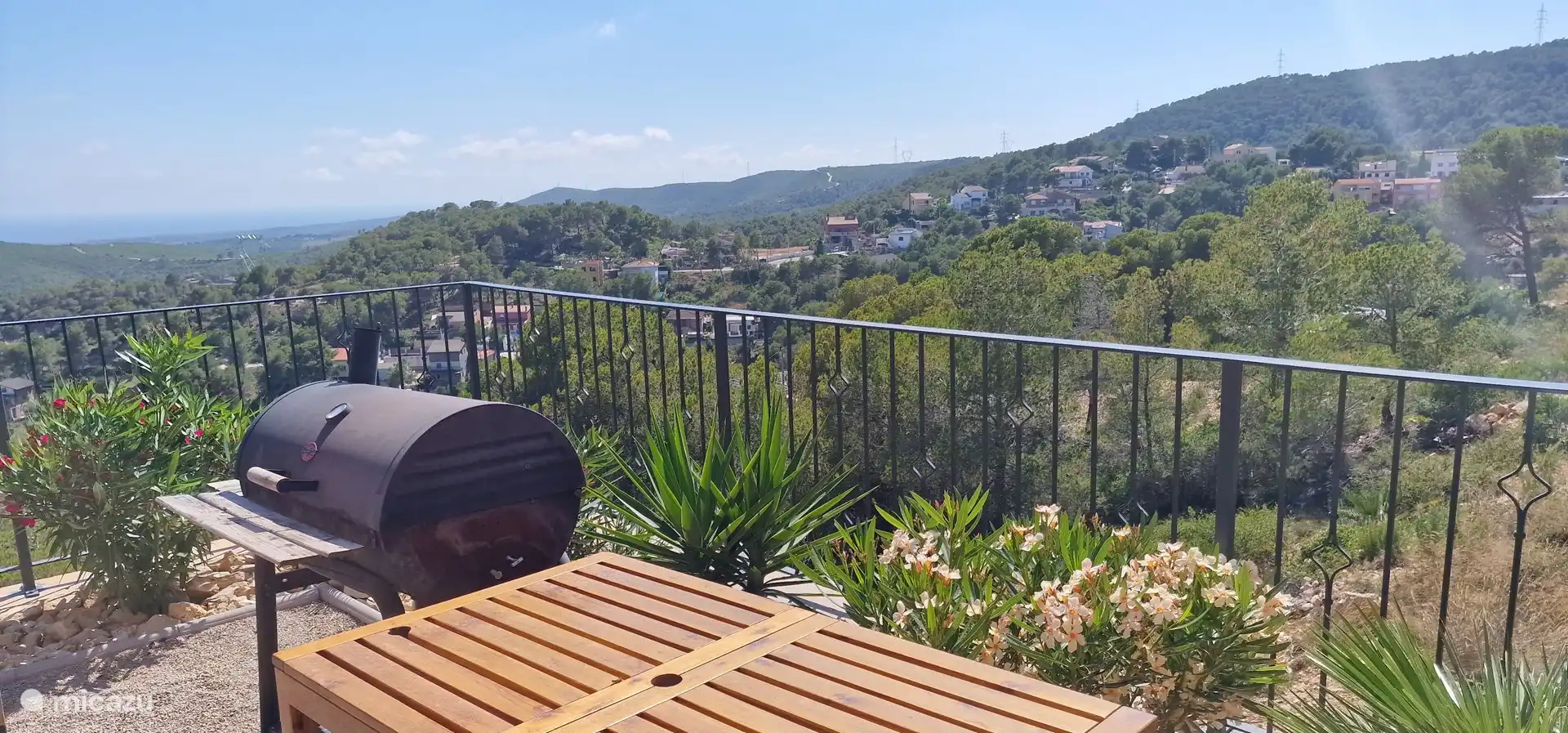 Espacio suficiente para que la comida se hornee dentro y al lado del CHAR.