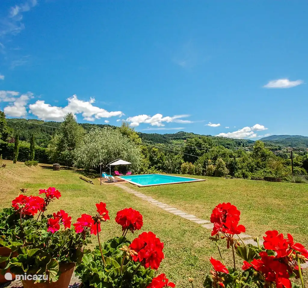 Huis met privé zwembad noord Toscane
