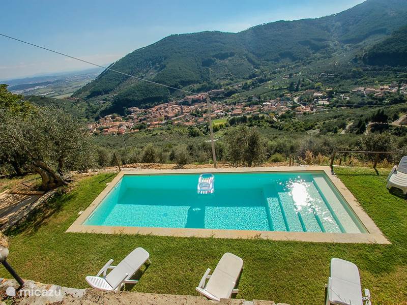 Ferienwohnung Italien, Toskana, Buti Villa Pisa-Haus mit privatem Pool 40 km Meer