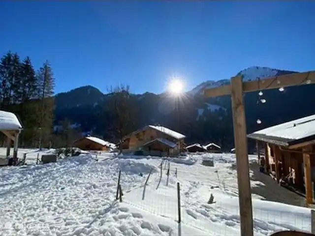 Etoile Du Matin en Francia, Alta Saboya, La Chapelle-d'Abondance - apartamento ver apartamento y nuestro jardín