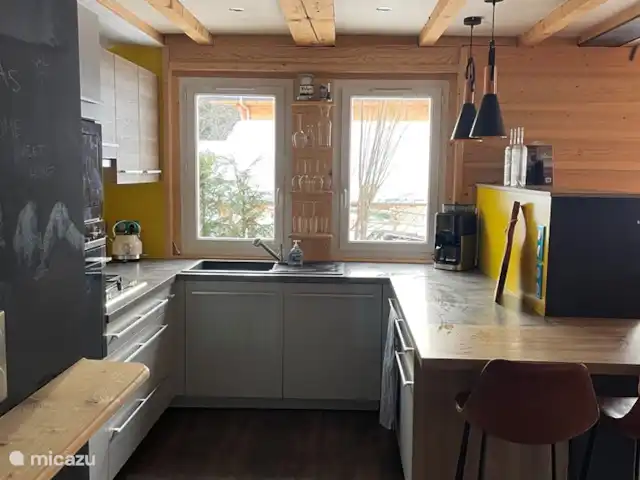 Etoile Du Matin en Francia, Alta Saboya, La Chapelle-d'Abondance - apartamento cocina