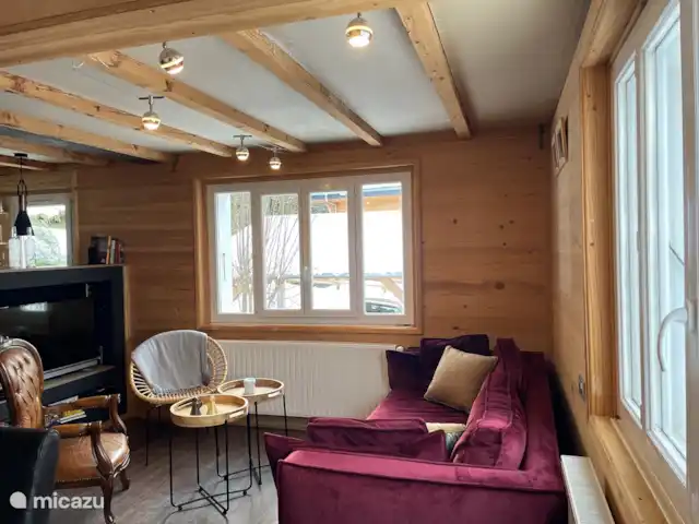 Etoile Du Matin en Francia, Alta Saboya, La Chapelle-d'Abondance - apartamento Salón