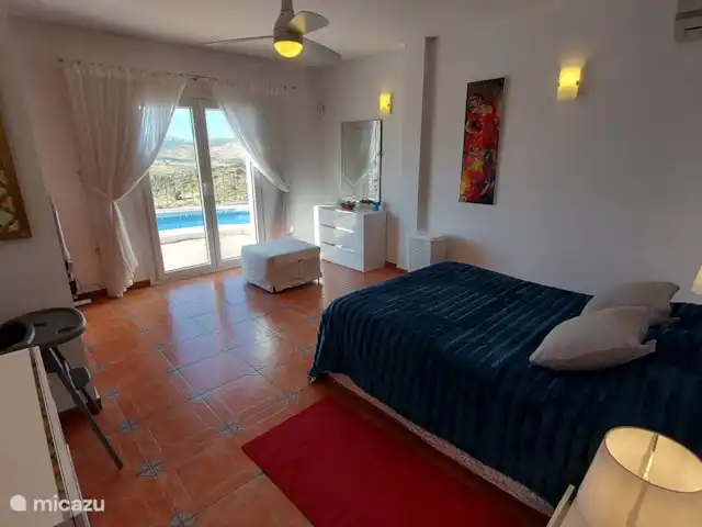 Casa Indy tranquillité, vue, abordable | Espagne, Andalousie, Viñuela - villa Chambre 1 avec une superbe vue.