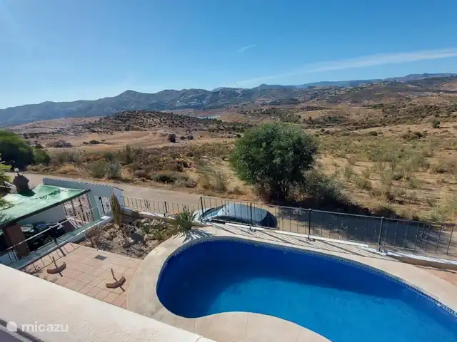Casa Indy tranquillité, vue, abordable | Espagne, Andalousie, Viñuela - villa Vue depuis la terrasse sur le toit