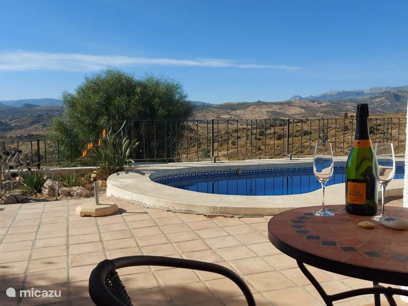 Vakantiehuis Spanje, Andalusië, Viñuela Villa Casa Indy rust, uitzicht, betaalbaar
