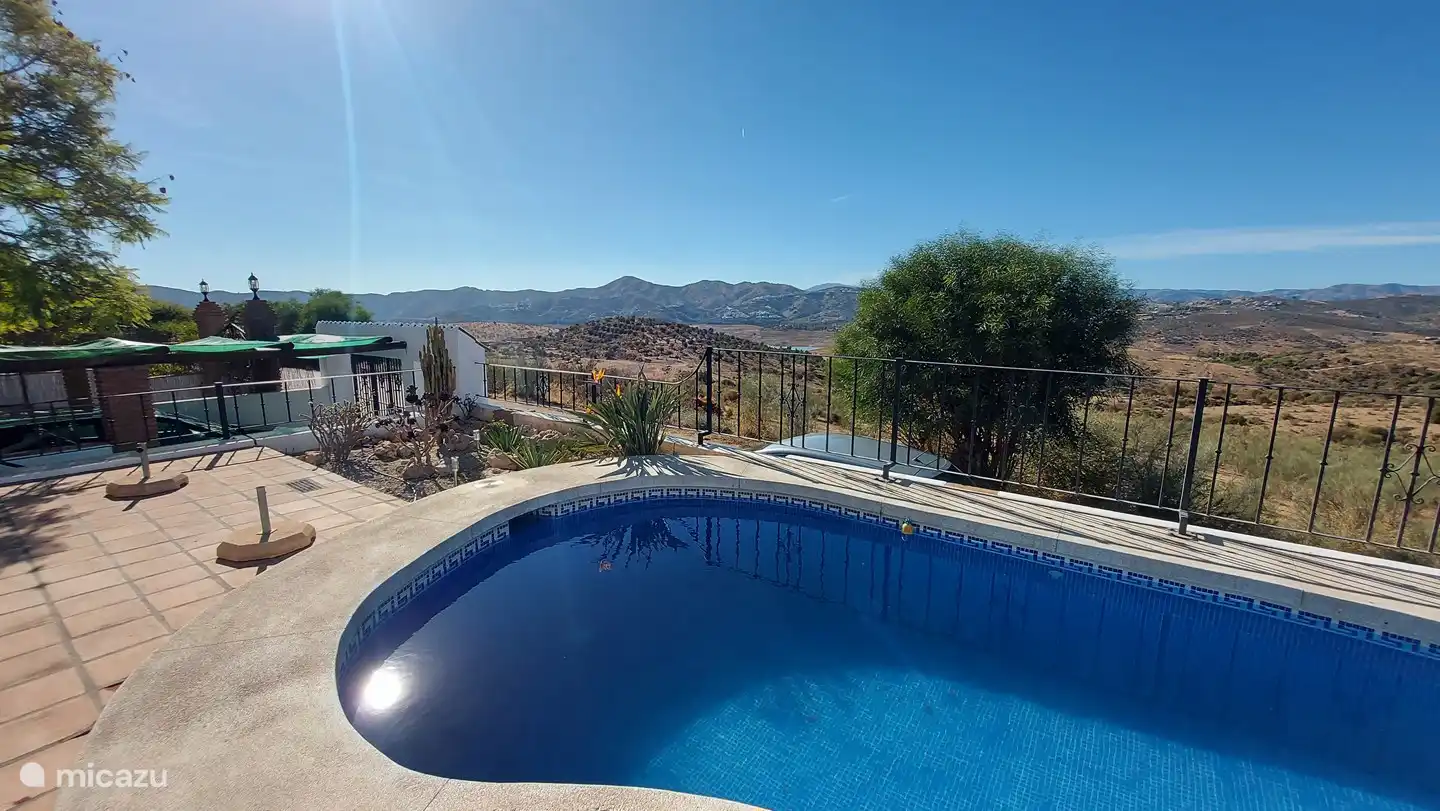 Schönes Schwimmbad zum Abkühlen