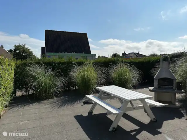 Albatros 181 en Países Bajos, Holanda del Norte, Julianadorp aan Zee - bungaló terraza