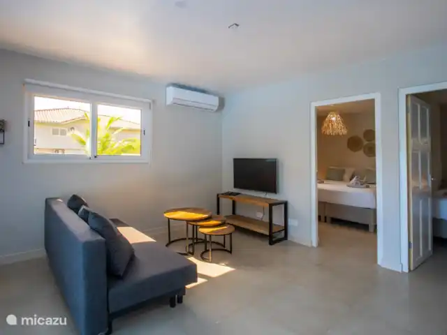 Apartamento Iguana - 4 personas en Curazao, Banda Arriba (este), Jan Thiel - apartamento sala de estar