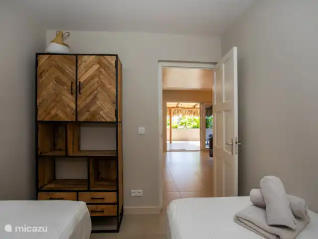 Apartamento Iguana - 4 personas en Curazao, Banda Arriba (este), Jan Thiel - apartamento dormitorio 2