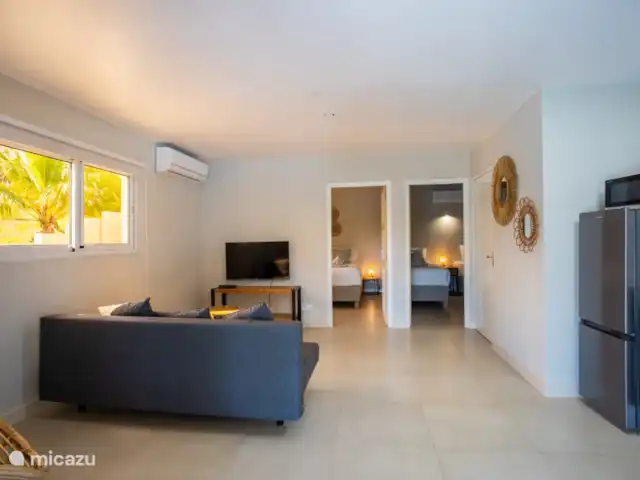 Apartamento Iguana - 4 personas en Curazao, Banda Arriba (este), Jan Thiel - apartamento sala de estar