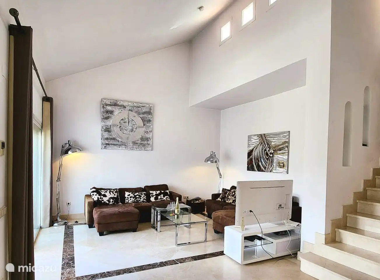 Wohnzimmer im Loft-Stil