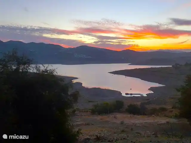 Casa del Lago | Espagne, Costa del Sol, Marbella - maison de vacances Coucher de soleil sur le lac Istan