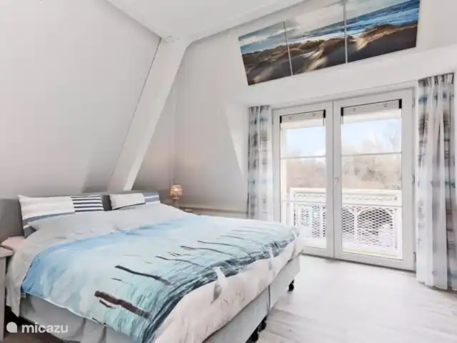 Location de Vacances Pays-Bas, Zélande, Kamperland, maison de vacances - Maison de vacances de luxe près de la plage Chambre double de la maison de vacances à Kamperland (Zélande, Pays-Bas)