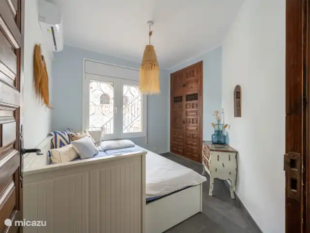 Villa Feliz Veracruz | Espagne, Costa Dorada, Miami Plage - villa Dans la chambre un peu plus petite Nautica, nous avons créé une atmosphère de plage avec un lit gigogne pour 2 personnes