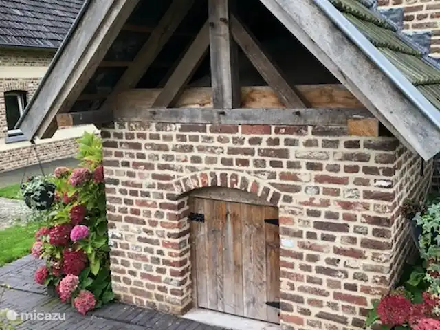 't Sjöpke | Pays-Bas, Limbourg, Margraten - maison de vacances Le four dans lequel les pains et les tartes étaient cuits a été entièrement restauré dans son état d’origine. En hiver, nous l’allumons et faisons revivre le bon vieux temps.