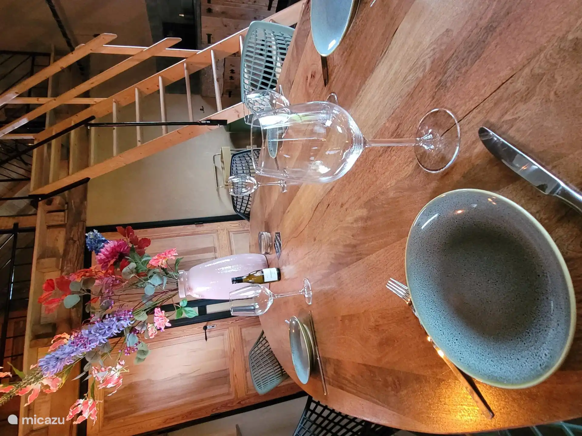 Catch up while enjoying a glass of wine.