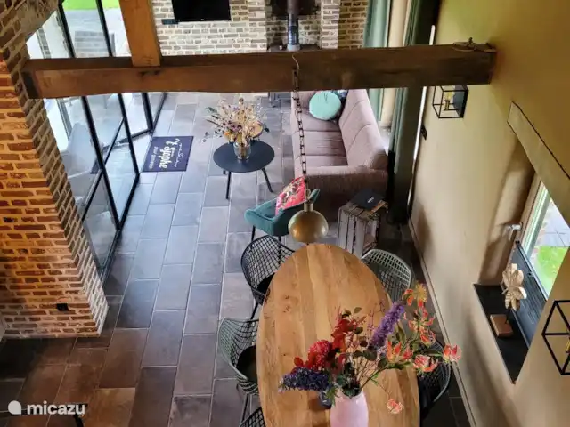 't Sjöpke | Pays-Bas, Limbourg, Margraten - maison de vacances Vue de dessus du salon.