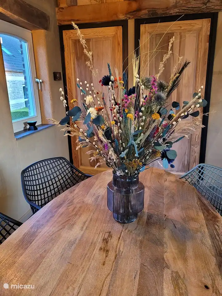 The dining room table