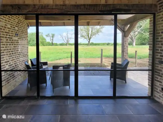 't Sjöpke | Pays-Bas, Limbourg, Margraten - maison de vacances Vue depuis le canapé.