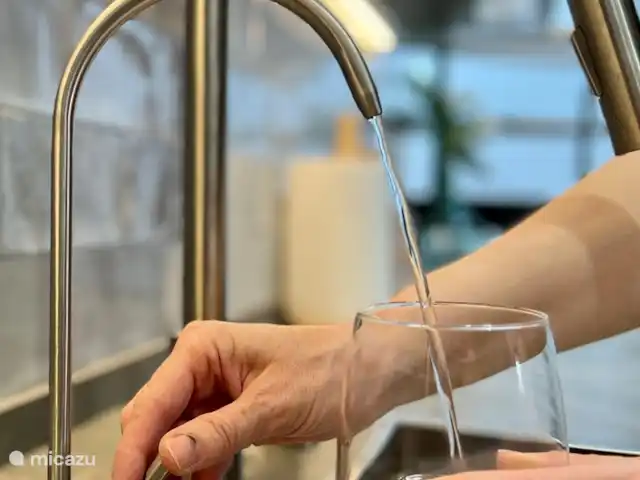 Beach House El Palo La Tierra Sur huren in Spanje, Costa del Sol, Málaga - vakantiehuis We hebben een aparte kraan voor gefilterd drinkwater. Dus geen gezeul met flessen meer én beter voor het milieu!