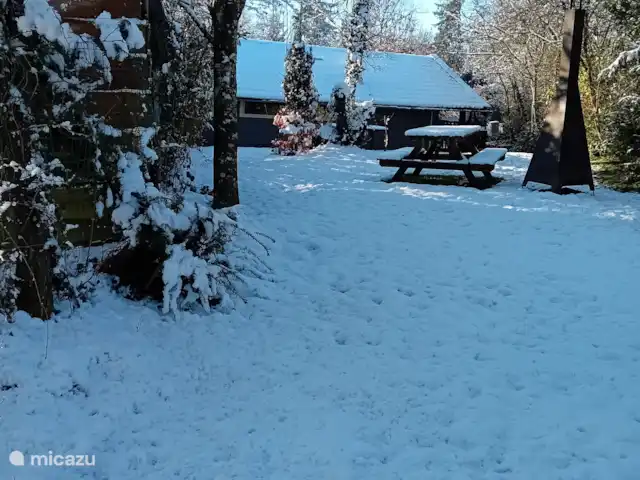 Chalet Verta en Barvaux/Ardenas en Bélgica, Ardenas, Barvaux-sur-Ourthe - chalet jardín