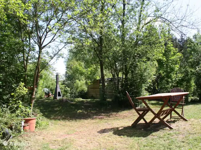 Chalet Verta en Barvaux/Ardenas en Bélgica, Ardenas, Barvaux-sur-Ourthe - chalet jardín