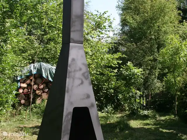 Chalet Verta en Barvaux/Ardenas en Bélgica, Ardenas, Barvaux-sur-Ourthe - chalet calentador al aire libre