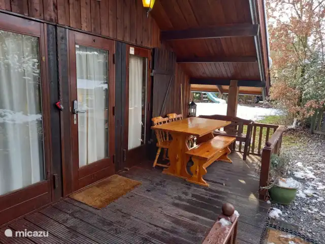 Chalet Verta en Barvaux/Ardenas en Bélgica, Ardenas, Barvaux-sur-Ourthe - chalet terraza