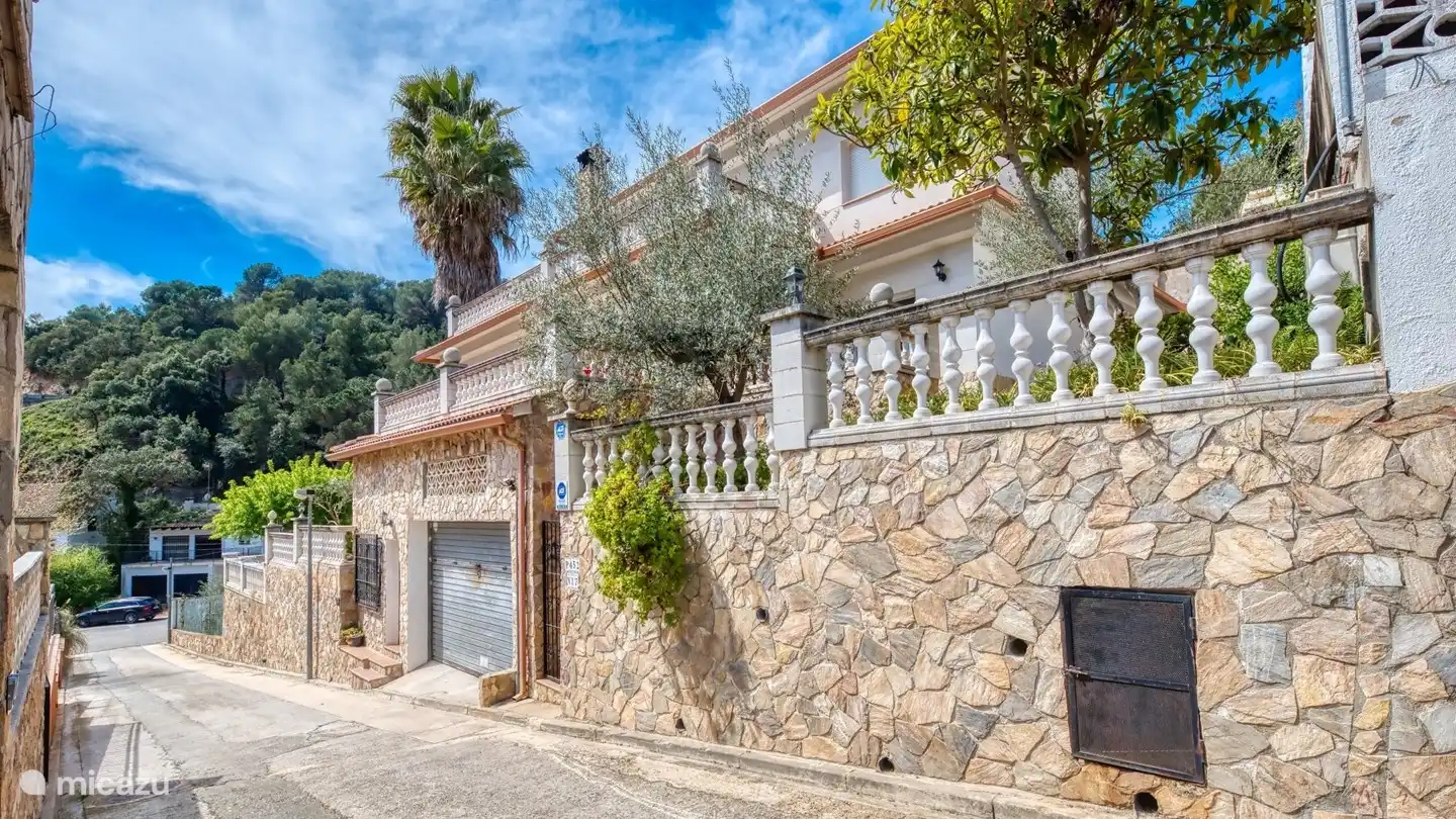 Exterior de la villa