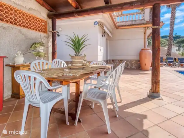 CostaCabana - Villa Valeria huren in Spanje, Costa Brava, Lloret de Mar - villa Eethoek