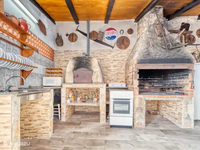CostaCabana - Villa Valeria huren in Spanje, Costa Brava, Lloret de Mar - villa BBQ gedeelte