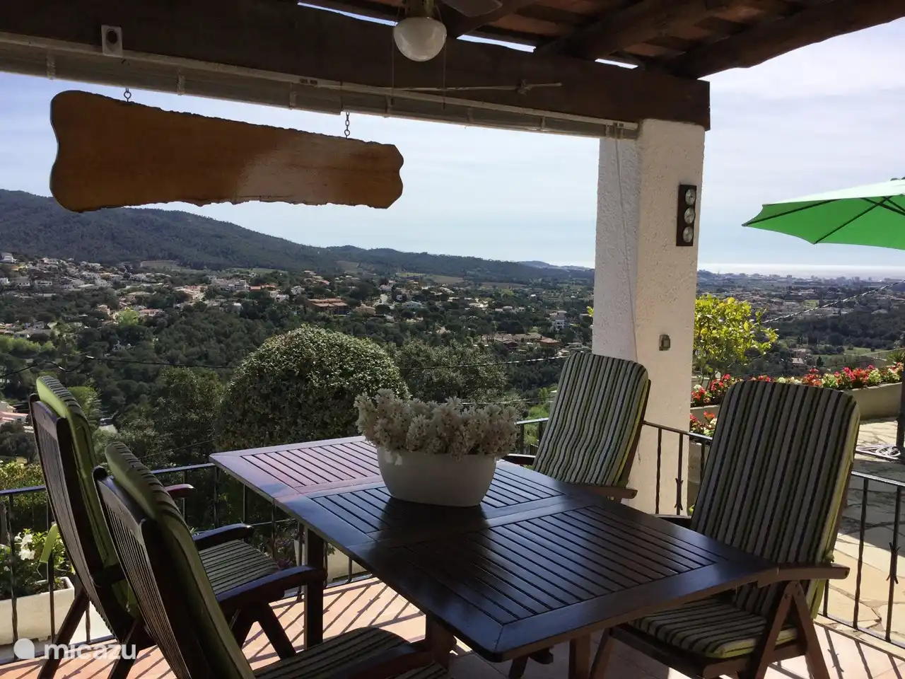 Veranda mit schöner Aussicht