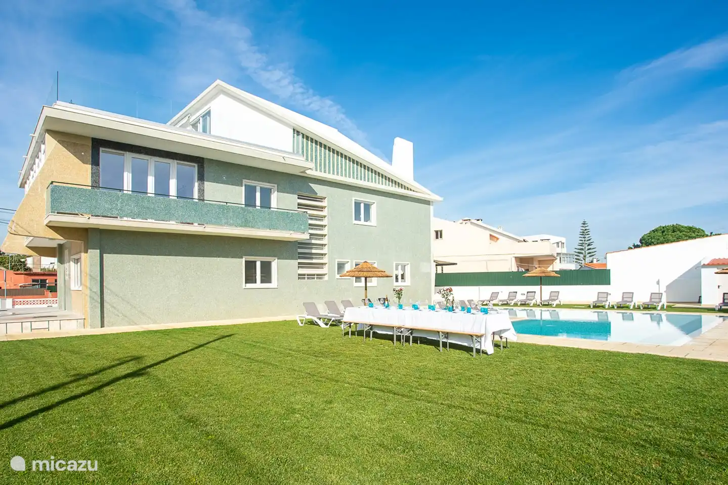 Apto para niños, Portugal, Costa de Lisboa, Charneca da Caparica, villa Villa Lusiadas