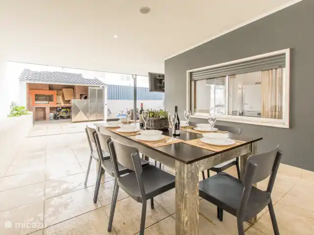 Villa Belverde 14 en Portugal, Costa de Lisboa, Charneca da Caparica - villa Terraza cubierta