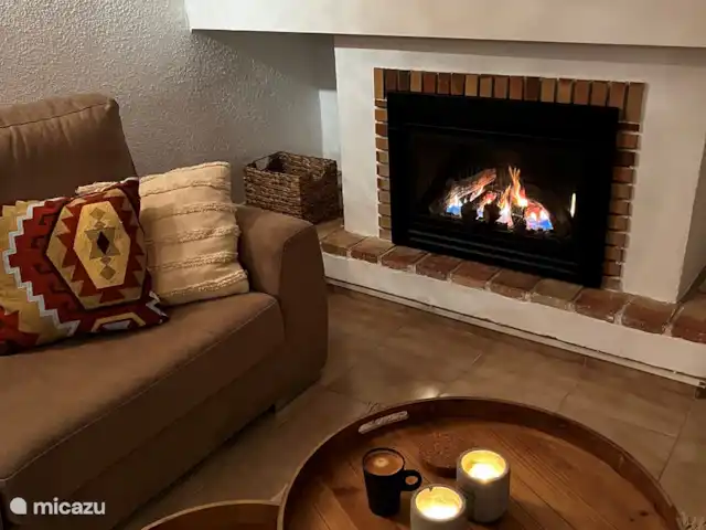 Casa Bonita | Espagne, Costa Blanca, Moraira - maison de vacances Coin salon avec foyer au gaz