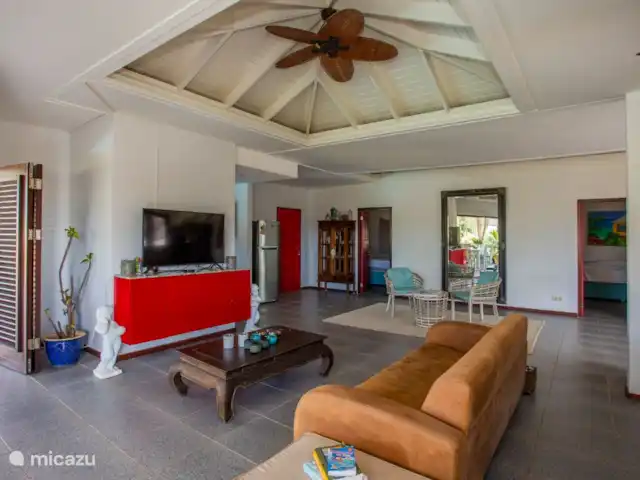 Piscadera Bay Resort 18 | Curaçao, Curaçao-Centre, Piscadera - bungalow Le salon