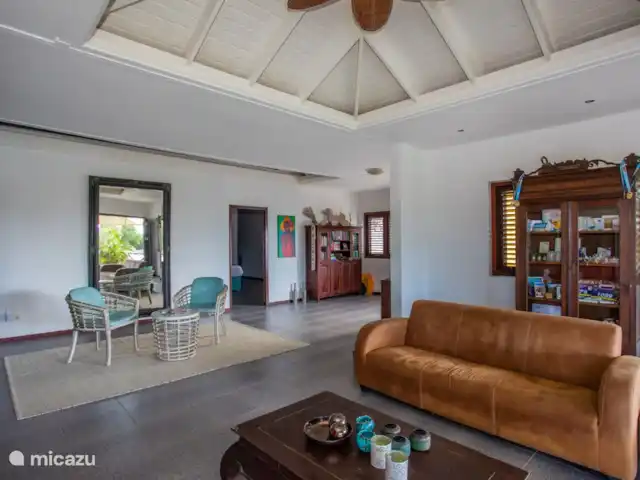 Piscadera Bay Resort 18 | Curaçao, Curaçao-Centre, Piscadera - bungalow Le salon