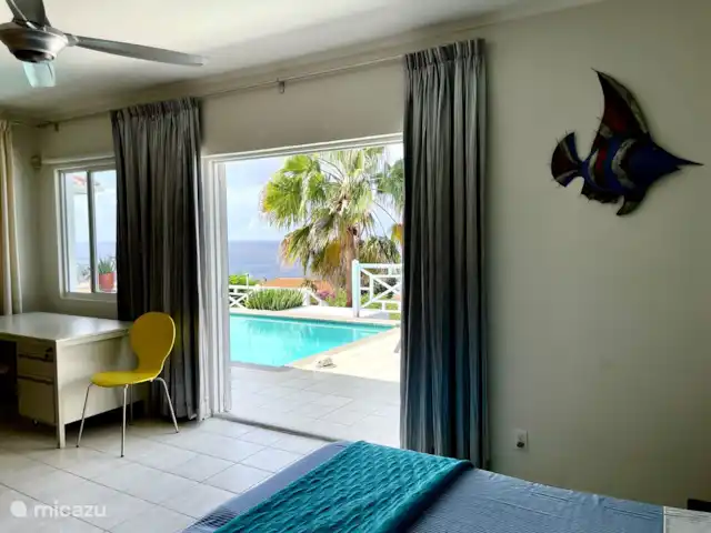 Villa Happy View huren in Curaçao, Banda Abou (west), Coral Estate, Rif St.Marie - villa Slaapkamer 1