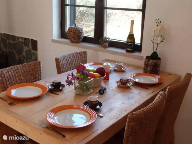 vakantiehuis in Portugal, Setúbal, Cercal do Alentejo – Casa Cercal woon\ eetkamer