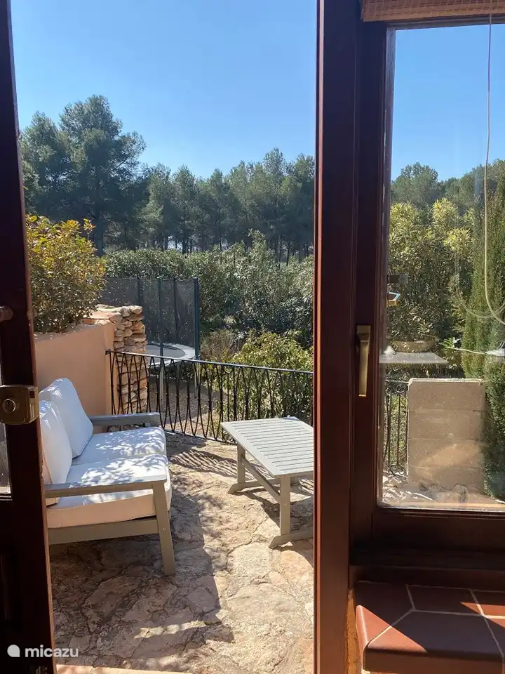 Het terras op het zuid-westen