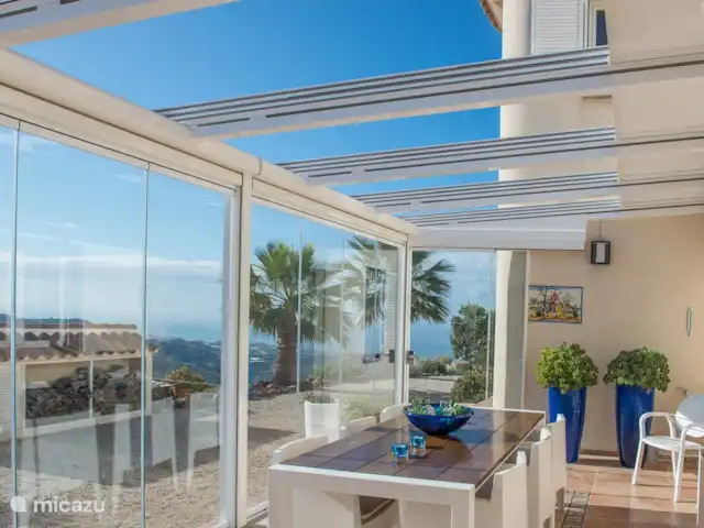 Villa El Pajarero | Espagne, Andalousie, Arenas - appartement Salle de petit-déjeuner pour les clients du B&B
