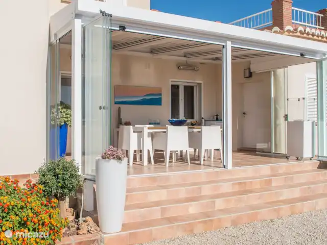 Villa El Pajarero | Espagne, Andalousie, Arenas - appartement Salle de petit-déjeuner pour les clients du B&B