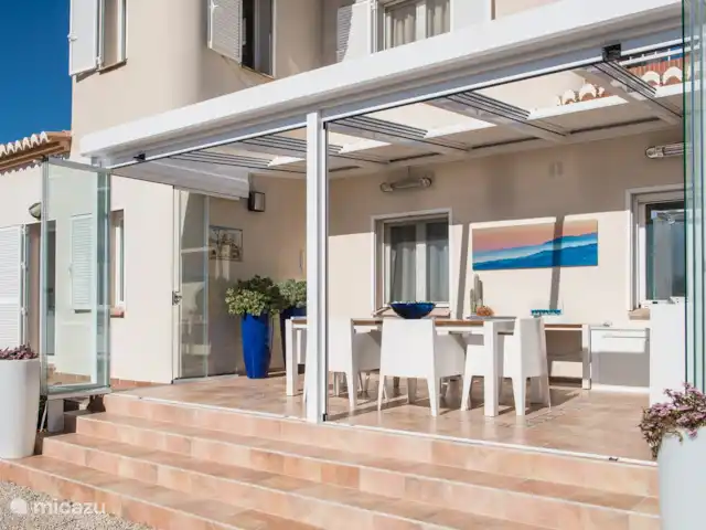 Villa El Pajarero | Espagne, Andalousie, Arenas - appartement Salle de petit-déjeuner pour les clients du B&B