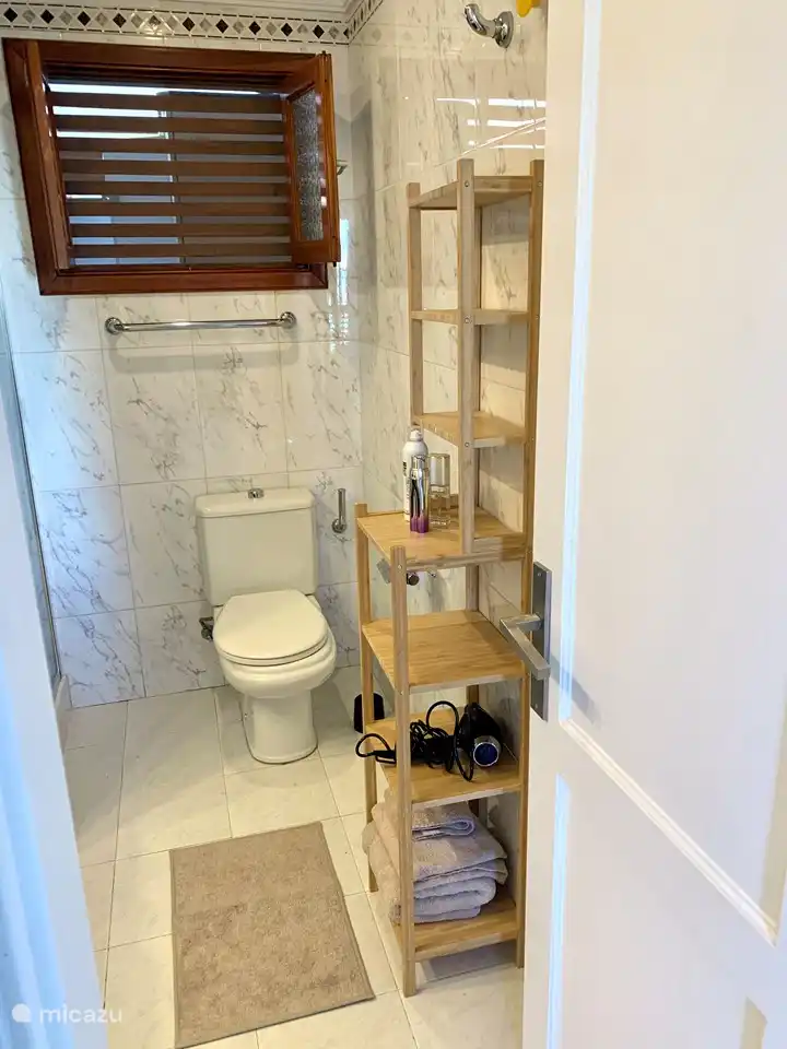 storage space for personal items in bathroom