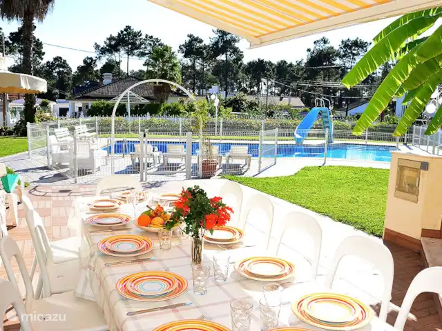 Villa Isabella huren in Portugal, Lissabon Kust, Setúbal - villa Eettafel buiten