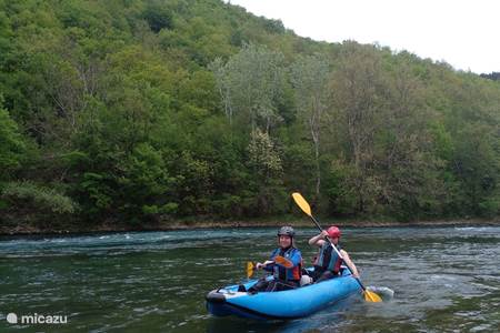 Kayak trip on the Una River